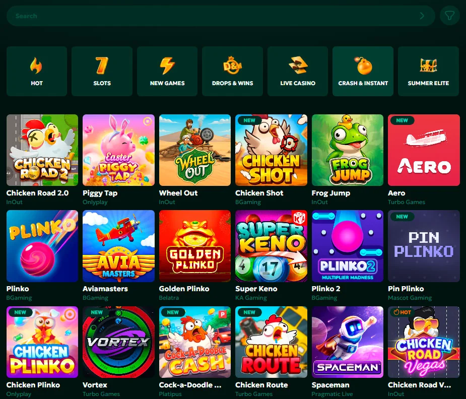 allstar casino crash und sofortspiele